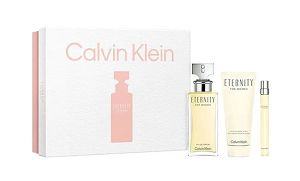 Kit Calvin Klein Eternity + Body Lotion + 10ml - Perfume Feminino - Eau De Parfum