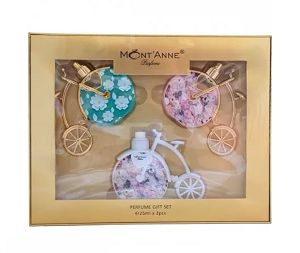 Kit Montanne 3 Mini 25ml Beauty Flower With Love Luxe With Love Glamour