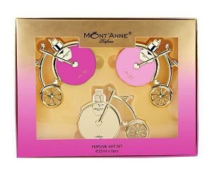 Kit Montanne 3 Mini 25ml Miss You Luxe Miss You Glamour Adrieu Luxe