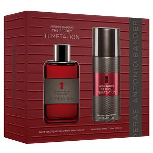 Kit The Secret Temptation + Desodorante 100ml - Perfume Masculino - Eau De Toilette
