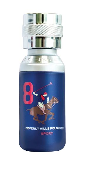 Beverly Hills Polo Club Sport N8 100ml - Perfume Masculino - Eau De Toilette